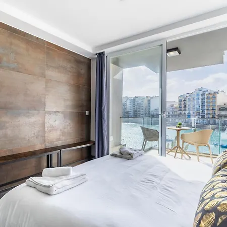 شقة Spinola Deluxe, Stjulians سانت جوليان